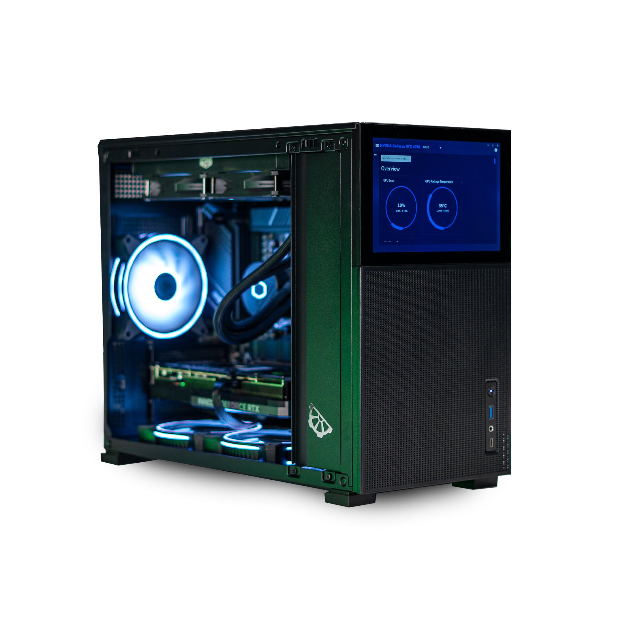 Assembled PC AMD Ryzen 5 7600, 16Gb RAM, RTX 4060Ti Graphics, 1TB